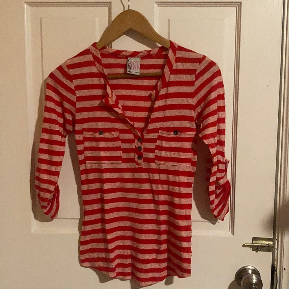 Vintage Retro Love Lucy French style blouse